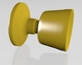 3d door knob nob