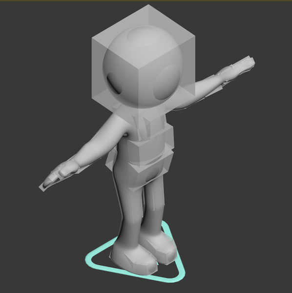 character white human stickman 3d max - 3d white stickman, human, character... by niezlabiba