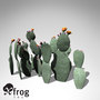 3ds xfrogplants prickly pear plant