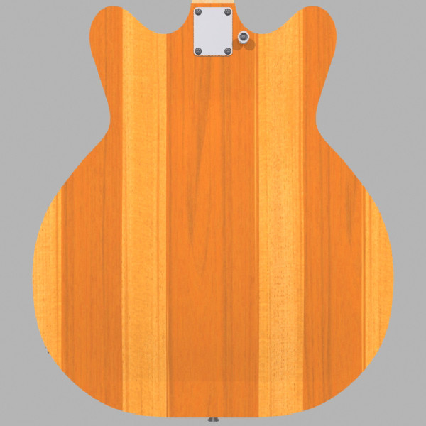 3d model guitar fender coronado - Fender Coronado Guitar: Stripes Finish: Max Format... by phantomliving