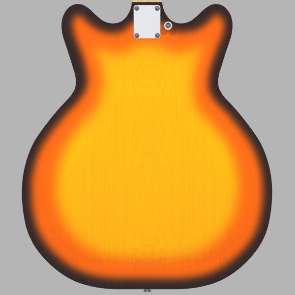 guitar fender coronado max - Fender Coronado Guitar: Sunburst Finish: Max Format... by phantomliving