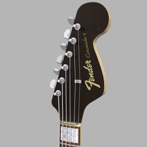 guitar fender coronado max - Fender Coronado Guitar: Sunburst Finish: Max Format... by phantomliving