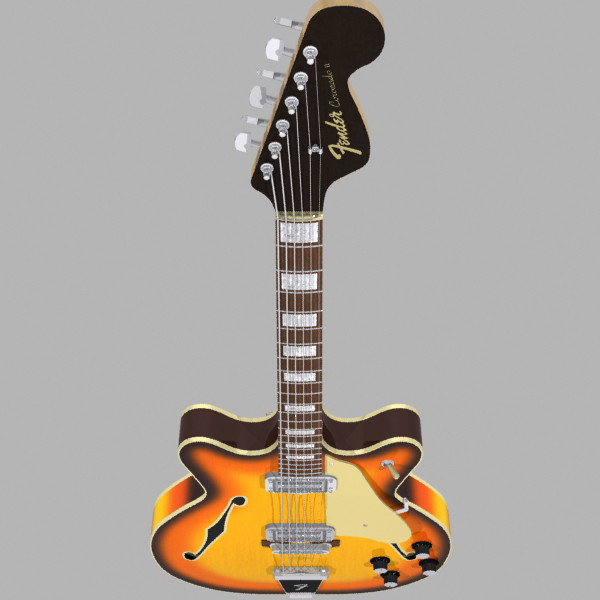guitar fender coronado max - Fender Coronado Guitar: Sunburst Finish: Max Format... by phantomliving