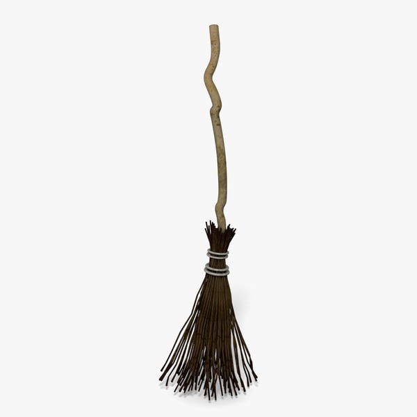 3d model of broom - Broom... by abramsdesign