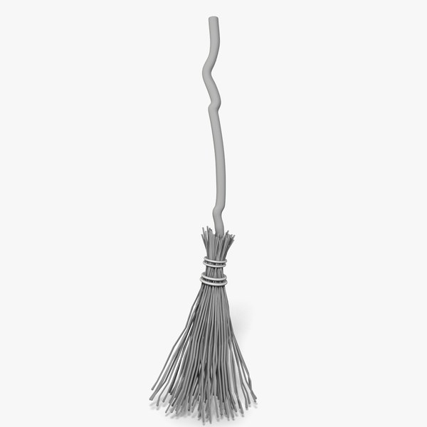 3d model of broom - Broom... by abramsdesign