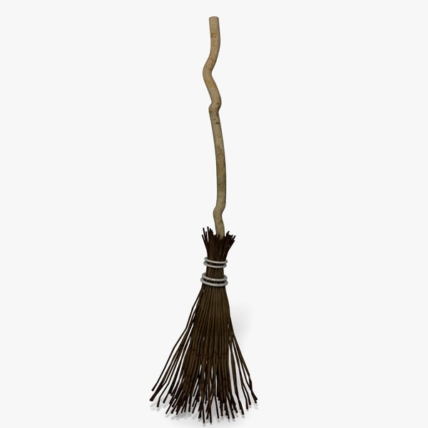 3d model of broom - Broom... by abramsdesign