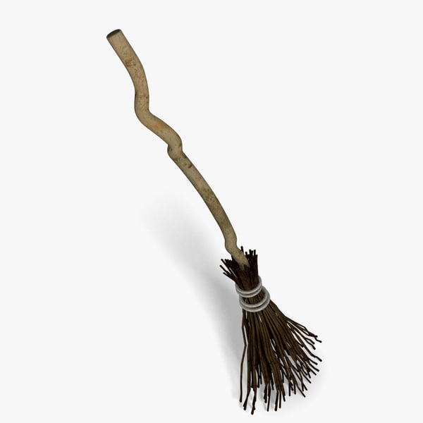 3d model of broom - Broom... by abramsdesign