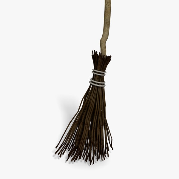 3d model of broom - Broom... by abramsdesign