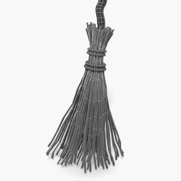 3d model of broom - Broom... by abramsdesign