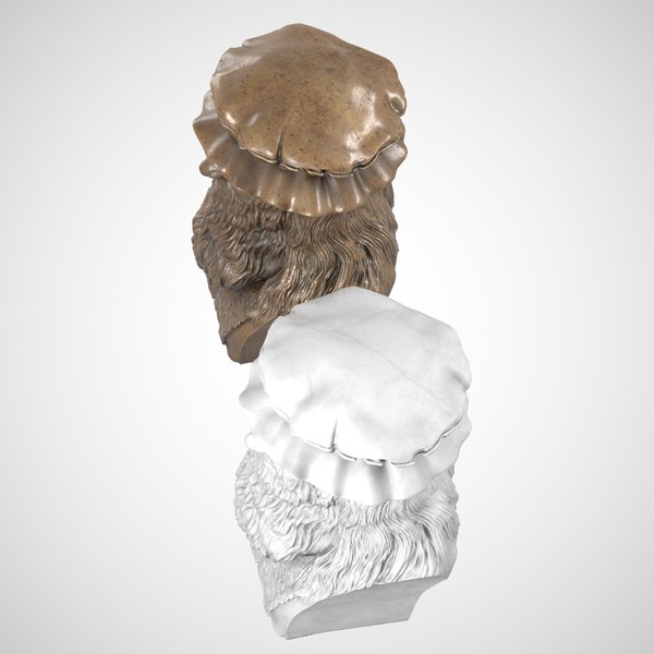 max decorative bust leonardo da - Leonardo Da Vinci Bust... by clay master