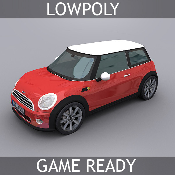 3d mini cooper model - Mini Cooper... by Clicheeee