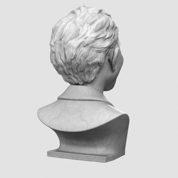 3d model decorative bust alfred e - Alfred E. Neuman Bust... by clay master