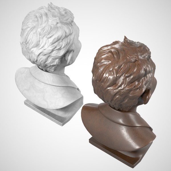 3d model decorative bust alfred e - Alfred E. Neuman Bust... by clay master