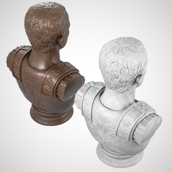 decorative bust caesar max - Caesar Bust... by clay master