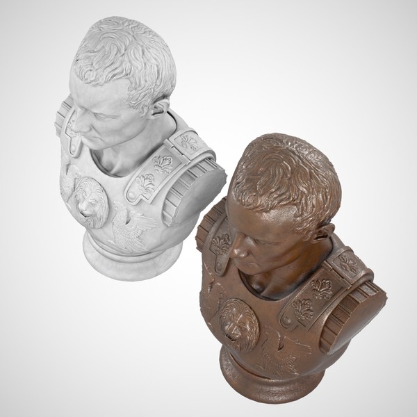 decorative bust caesar max - Caesar Bust... by clay master