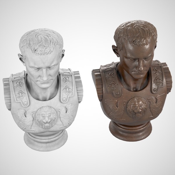 decorative bust caesar max - Caesar Bust... by clay master