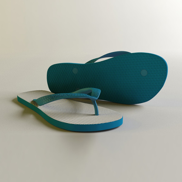 3d havaianas sandals - Havaianas Sandals... by Manuel Almeida