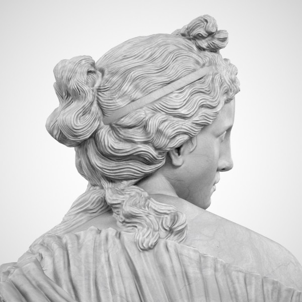 max aphrodite kallipygos bust - Aphrodite Kallipygos Bust... by clay master