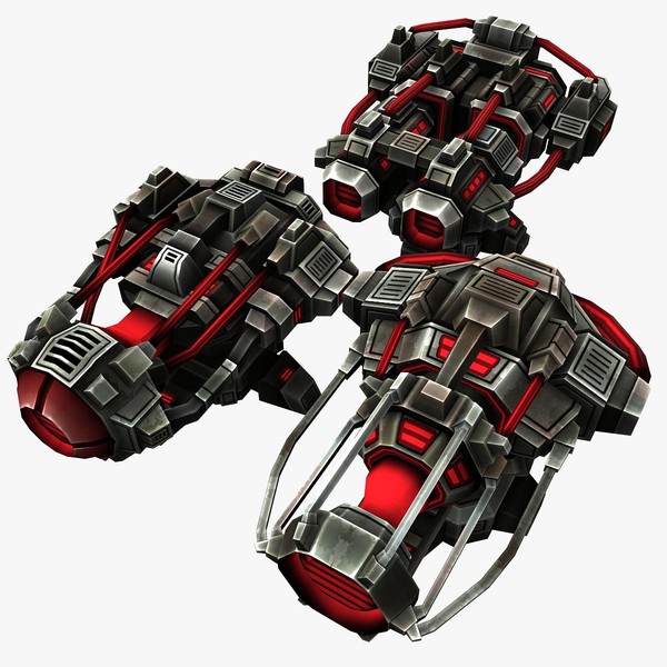 3d model of 3 extreme energy weapons - 3_Extreme_Energy_Weapons... by Angryfly