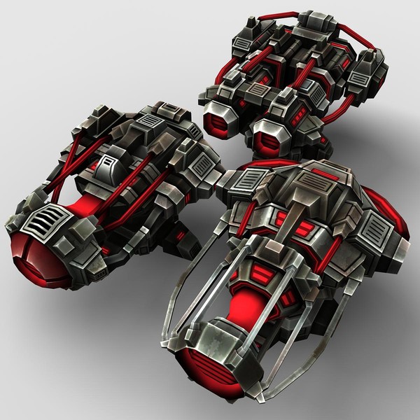 3d model of 3 extreme energy weapons - 3_Extreme_Energy_Weapons... by Angryfly