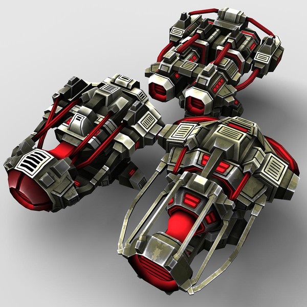3d model of 3 extreme energy weapons - 3_Extreme_Energy_Weapons... by Angryfly