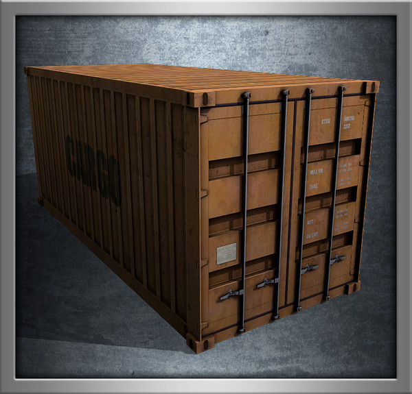 3d max industrial container - Container... by Braindrain85