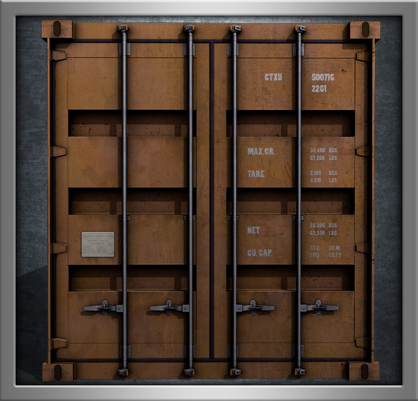 3d max industrial container - Container... by Braindrain85