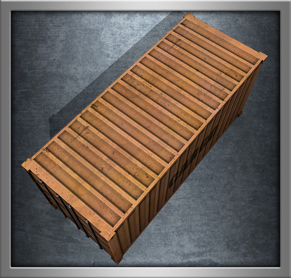 3d max industrial container - Container... by Braindrain85