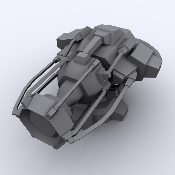 3d model of 3 extreme energy weapons - 3_Extreme_Energy_Weapons... by Angryfly