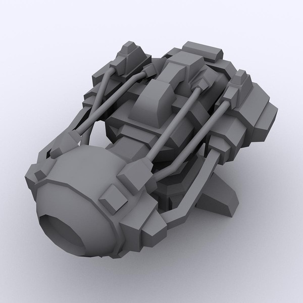 3d model of 3 extreme energy weapons - 3_Extreme_Energy_Weapons... by Angryfly