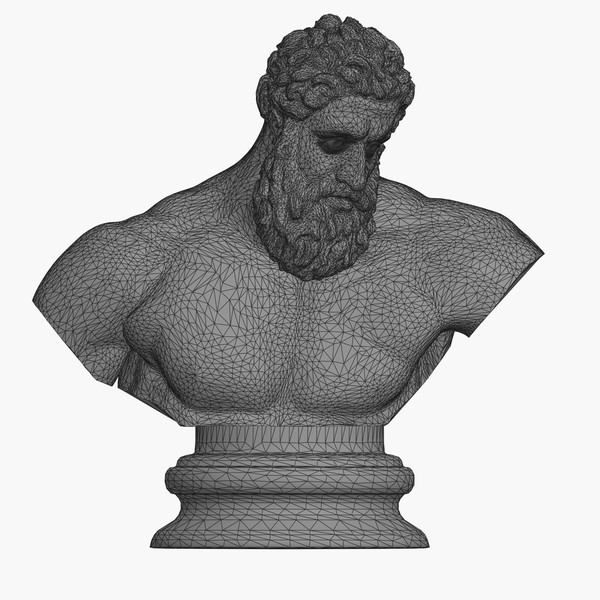 3d hercules bust - Hercules Bust... by clay master