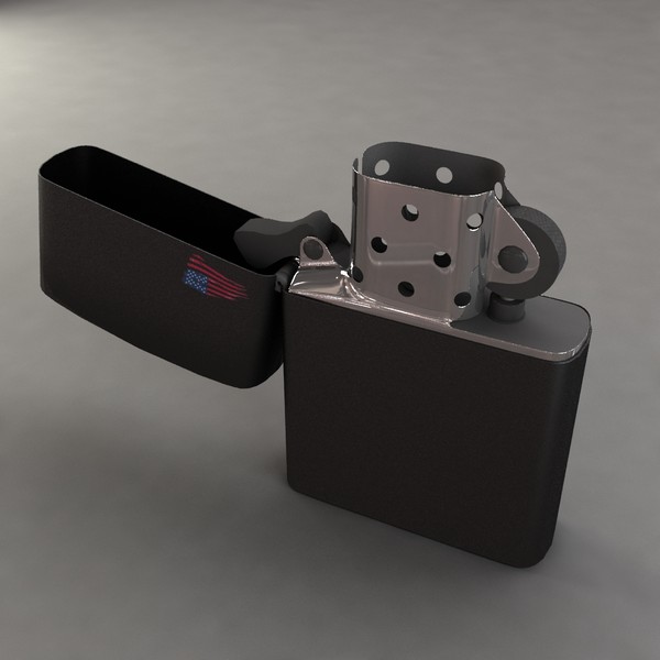 3ds max zippo - Zippo... by mladenca