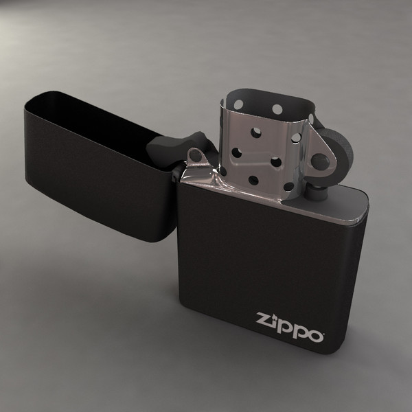 3ds max zippo - Zippo... by mladenca