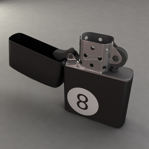 3ds max zippo - Zippo... by mladenca