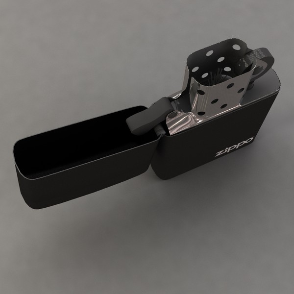 3ds max zippo - Zippo... by mladenca