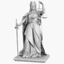 lady justice statue 3d max