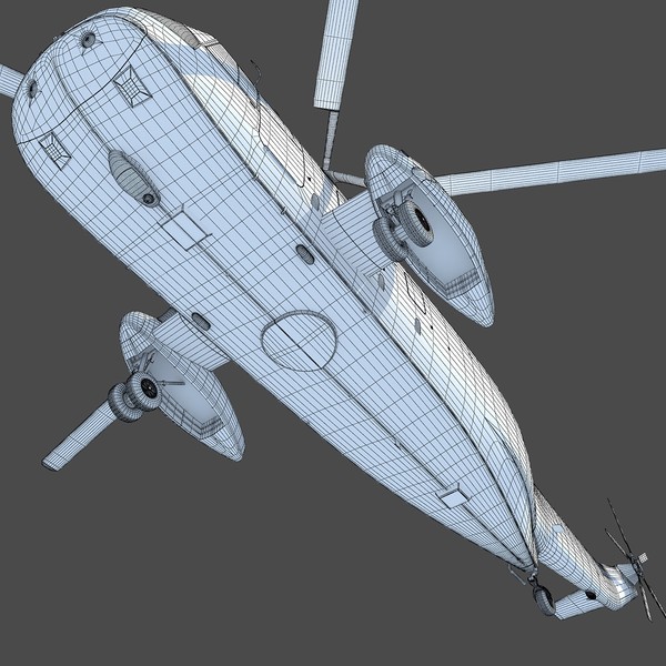 3d sikorsky sh-3 sea king - Sikorsky SH-3 Sea King... by Gandoza