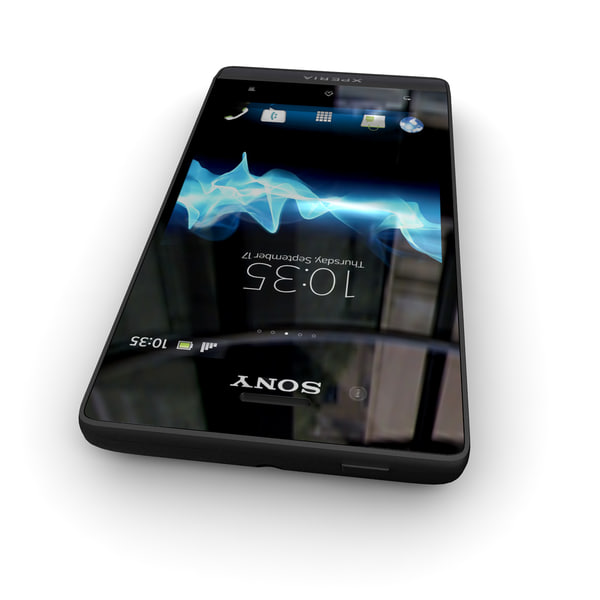 sony xperia miro smartphone 3d 3ds - Sony Xperia Miro Smartphone... by Leeift