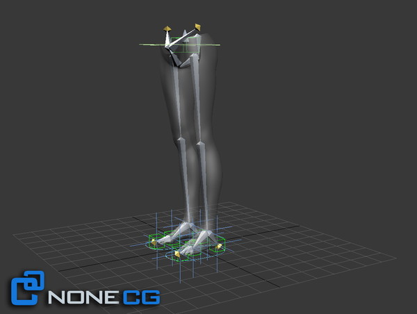 3ds max realistic female legs feet - Adult Female Legs and Feet... by NONECG