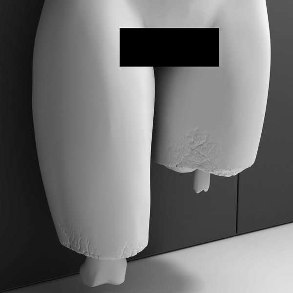 mutilated female corpse 3d model - Mutilated Corpse Body Female... by scyrus