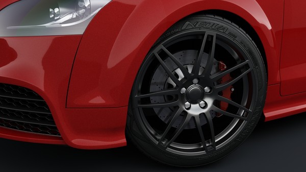 accurate audi tt rs obj - Audi TT rs... by Branoa