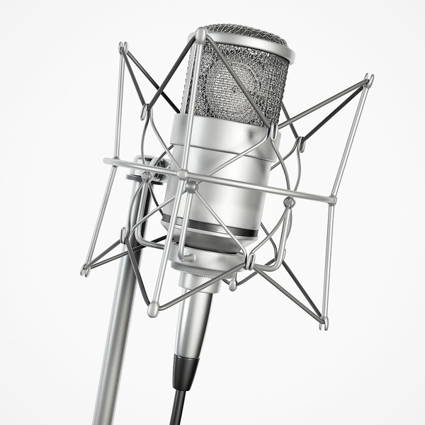 3d condenser microphone - Microphone... by RomanPritulyak