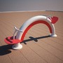 3d sea saw model