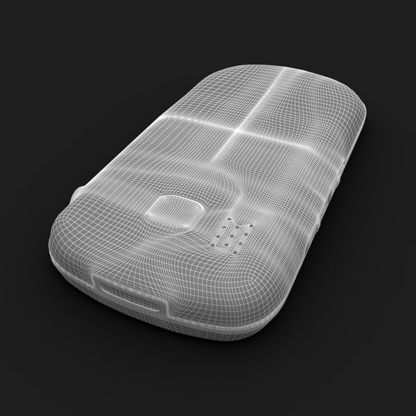 3d model of alcatel onetouch 282 black - Alcatel Onetouch 282 Black... by Leeift