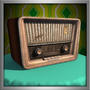 old radio 3d obj