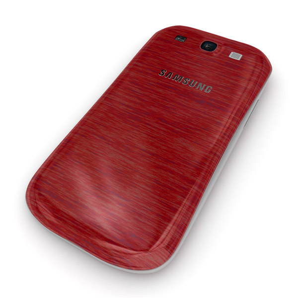 3ds max samsung galaxy s3 smartphone - Samsung Galaxy S3 Smartphone Red... by Leeift