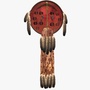 3d sioux shield model