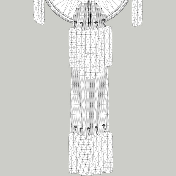 3d sioux shield model - Sioux Shield... by chaosfractal