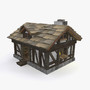 3d medieval building