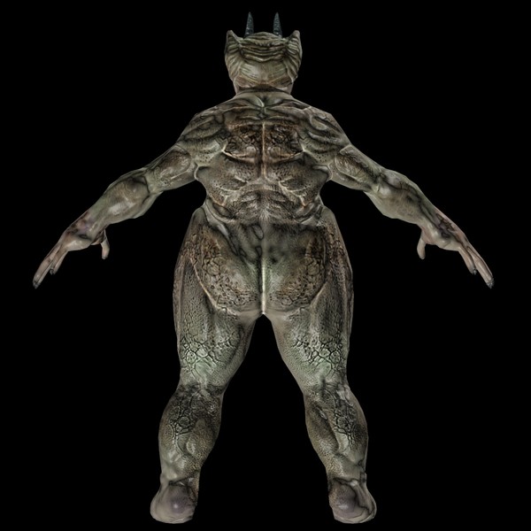 3d max creature demon - Fat Monger Demon... by andrew alonso